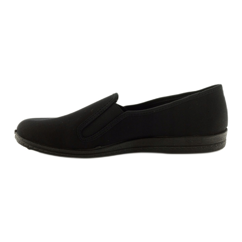 Pantuflas sin cordones Befado 001M060 negro 2