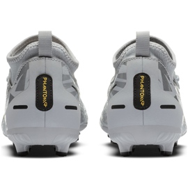 Zapatillas de fútbol Nike Phantom Gt Scorpion Academy Dynamic Fit FG / MG Junior DA2287 001 gris-plata gris 4