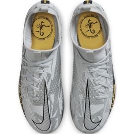 Zapatillas de fútbol Nike Phantom Gt Scorpion Academy Dynamic Fit FG / MG Junior DA2287 001 plata/gris gris 1