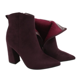Evento Botines de ante morado violeta 7