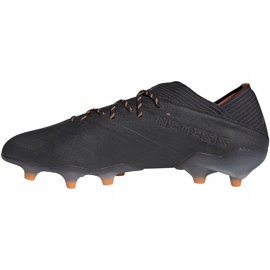 Botas de fútbol adidas Nemeziz 19.1 Fg EH0830 negro negro 2