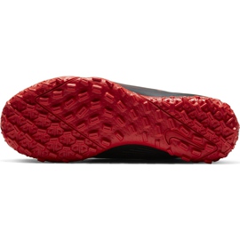 Calzado de fútbol Nike Mercurial Vapor 13 Academy Tf Junior AT8145 060 negro, rojo negro 3