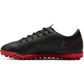 Calzado de fútbol Nike Mercurial Vapor 13 Academy Tf Junior AT8145 060 negro, rojo negro 2