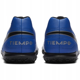 Botas de fútbol Nike Tiempo Legend 8 Club Tf AT6109 104 blanco, azul, negro blanco 6