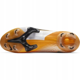 Calzado de fútbol Nike Mercurial Vapor 13 Elite Fg AQ4176 801 amarillo, negro, blanco amarillo 9