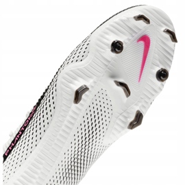 Calzado de fútbol Nike Phantom Gt Pro Fg CK8451 160 blanco, negro, rosa blanco 6