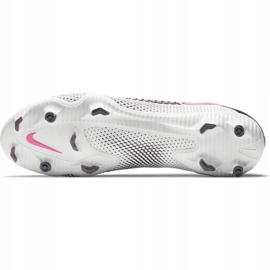 Calzado de fútbol Nike Phantom Gt Pro Fg CK8451 160 blanco, negro, rosa blanco 3