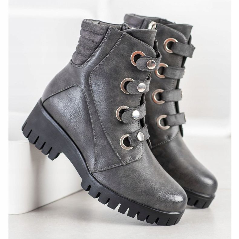 Goodin Moda De Trabajo Gris 1