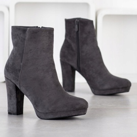 Seastar Botas con tacones altos gris 2