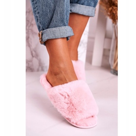 Pantuflas Mujer Piel Rosa Dulce rosado 3