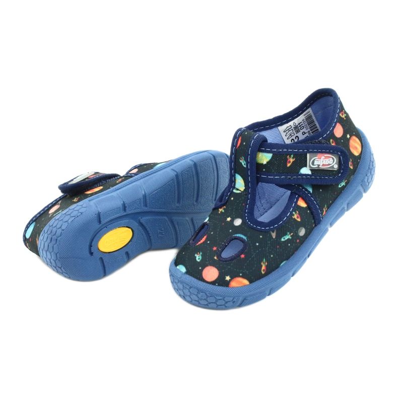 Calzado infantil befado 533P011 azul marino azul multicolor 4