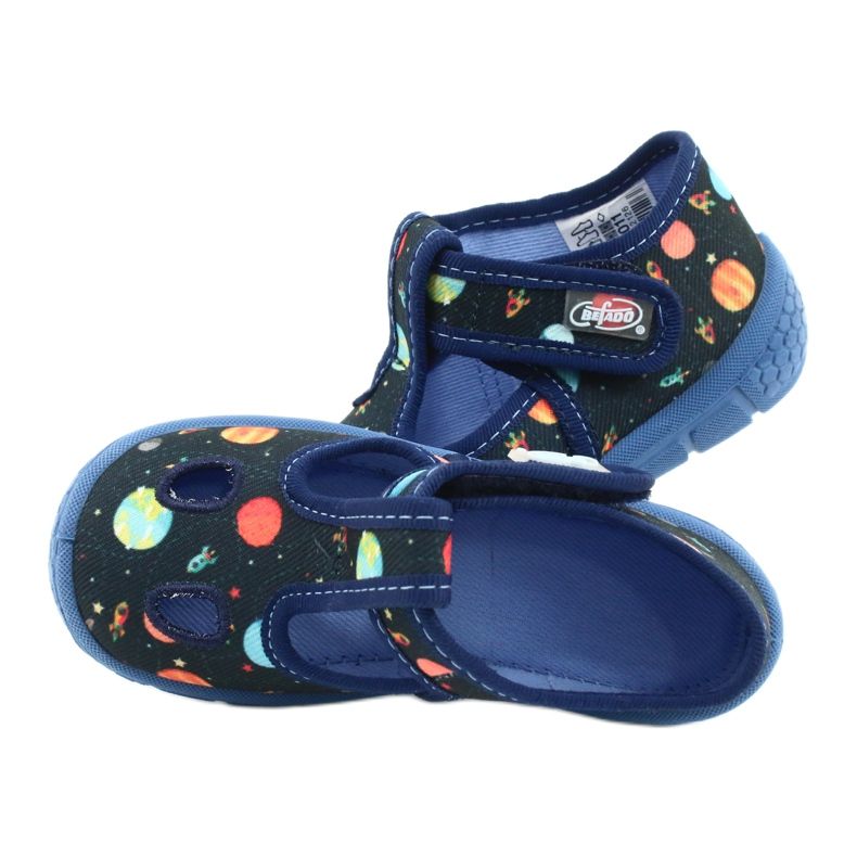 Calzado infantil befado 533P011 azul marino azul multicolor 5