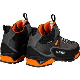 Zapatos de trekking Alpinus The Ridge Mid Pro antracita-naranja GR43288 gris 3