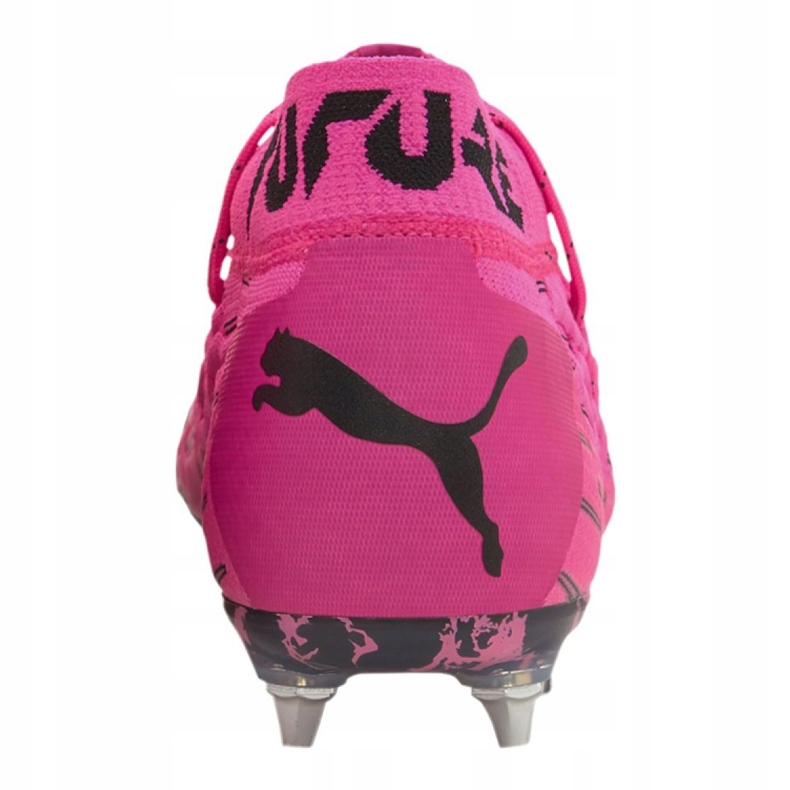 Botas de fútbol Puma Future 6.1 Netfit Mx Sg M 106178-03 multicolor rosa 1