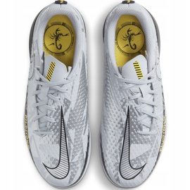 Zapatillas de fútbol Nike Phantom Gt Scorpion Academy Ic Junior DA2281 001 plata plata 1