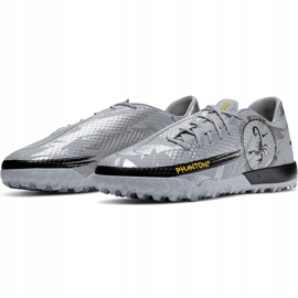 Zapatillas de fútbol Nike Phantom Gt Scorpion Academy Dynamic Fit Tf DA2263 001 plata plata 3