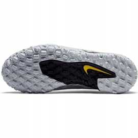 Zapatillas de fútbol Nike Phantom Gt Scorpion Academy Tf Junior DA2282 001 plata plata 8