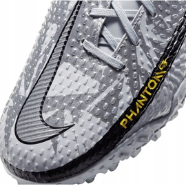 Zapatillas de fútbol Nike Phantom Gt Scorpion Academy Tf Junior DA2282 001 plata plata 5