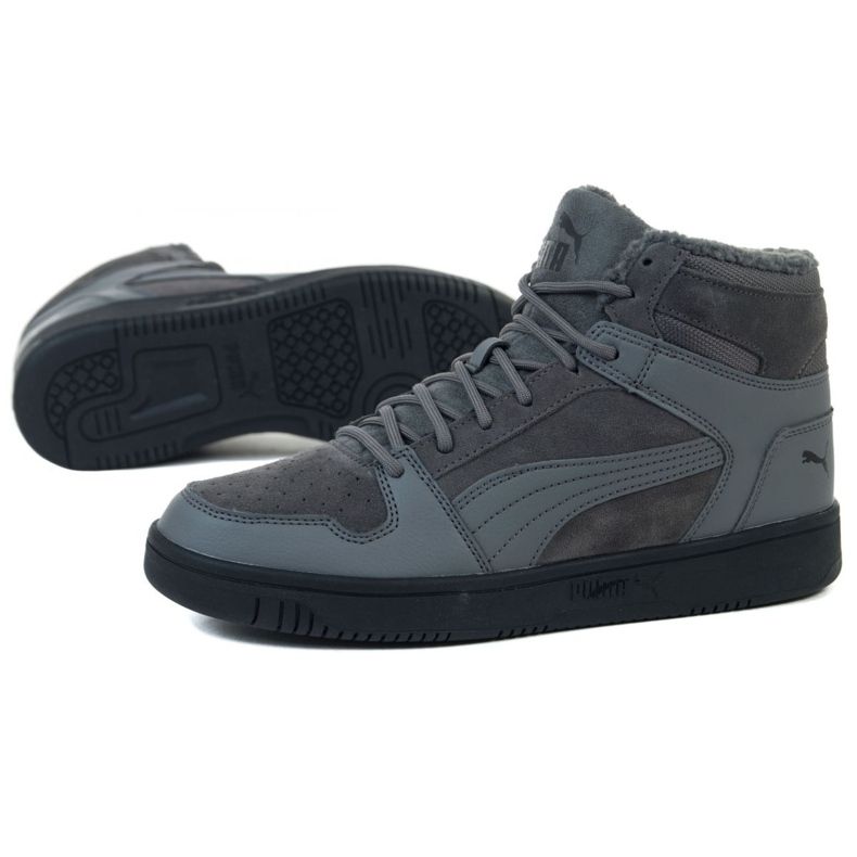 Puma Rebound Layup Sd Fur M 369831 02 gris 1