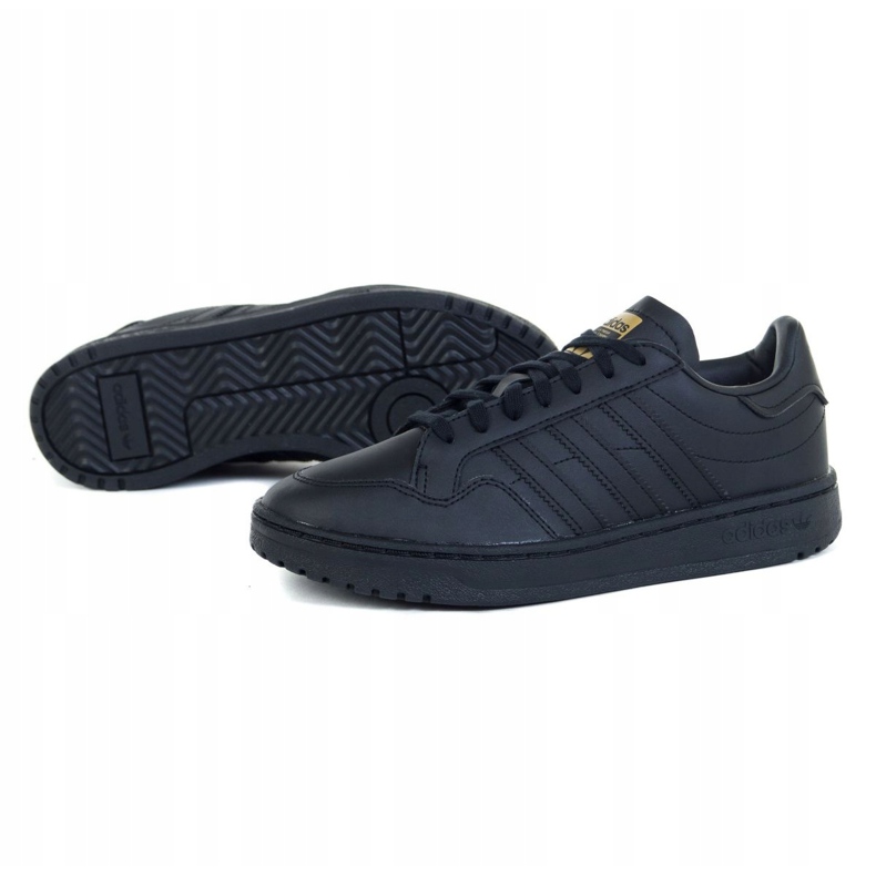 Zapatillas Adidas Team Court Jr EF6808 negro verde 1