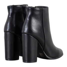 Camo Botas clásicas de cuero ecológico negro 3