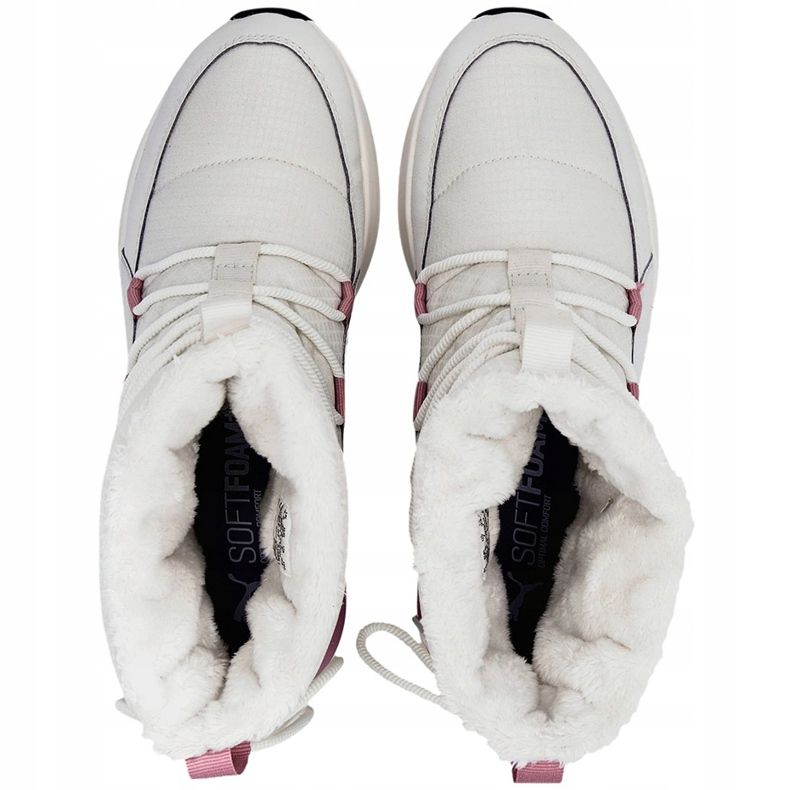 Zapatillas de mujeres Puma Adela Winter Boot Vaporoso gris claro 369862 04 1