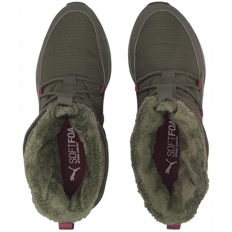 Zapatillas de mujeres Puma Adela Winter Boot Thyme verde 369862 05 1