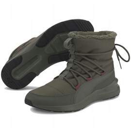 Zapatillas de mujeres Puma Adela Winter Boot Thyme verde 369862 05 3