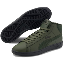 Zapatillas hombre Puma Smash v2 verde 367338 07 2