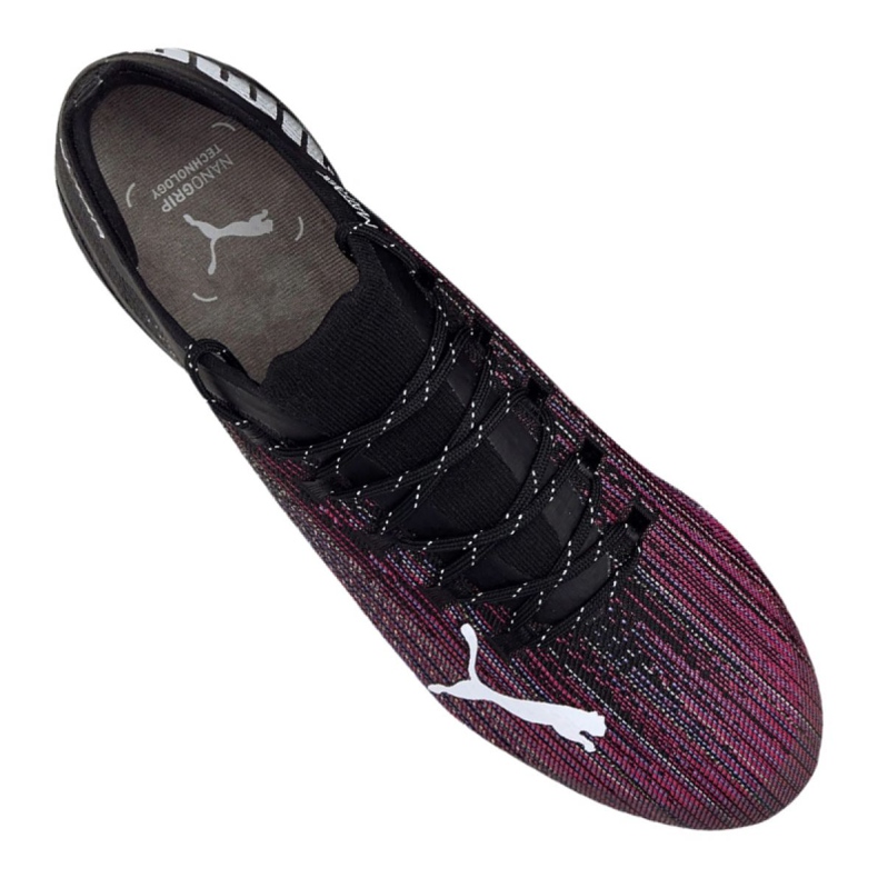 Botas de fútbol Puma Ultra 1.1 Mx Sg M 106076-03 negro, negro, púrpura negro 2