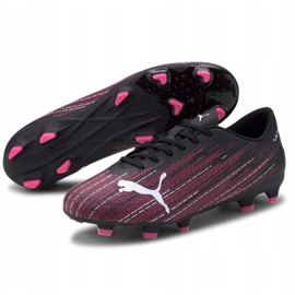Botas de fútbol Puma Ultra 4.1 FG / AG M 106092 05 negro, negro, rosa negro 1