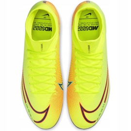 Zapatillas de fútbol Nike Mercurial Superfly 7 Pro Mds Fg BQ5483 703 blanco, negro, rosa amarillo 1