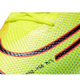 Zapatillas de fútbol Nike Mercurial Superfly 7 Pro Mds Fg BQ5483 703 blanco, negro, rosa amarillo 6