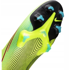 Zapatillas de fútbol Nike Mercurial Superfly 7 Pro Mds Fg BQ5483 703 blanco, negro, rosa amarillo 8