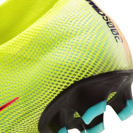Zapatillas de fútbol Nike Mercurial Superfly 7 Pro Mds Fg BQ5483 703 blanco, negro, rosa amarillo 7