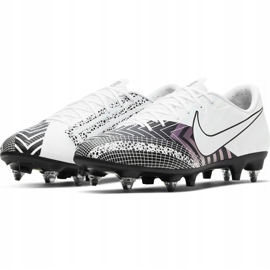 Calzado de fútbol Nike Mercurial Vapor 13 Academy Mds SG-PRO Ac CJ9986 110 blanco blanco 4