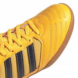 Zapatillas de fútbol Adidas Super Sala In Junior amarillas FX6759 amarillo amarillo 3