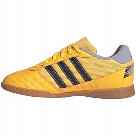 Zapatillas de fútbol Adidas Super Sala In Junior amarillas FX6759 amarillo amarillo 2
