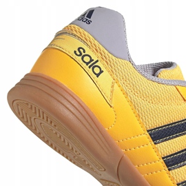 Zapatillas de fútbol Adidas Super Sala In Junior amarillas FX6759 amarillo amarillo 4