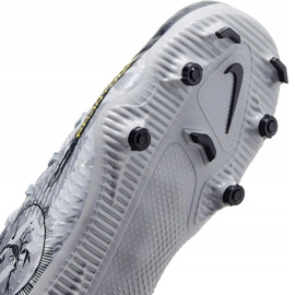 Zapatillas de fútbol Nike Phantom Gt Academy Scorpion FG / MG Junior DB7631 001 blanco 7