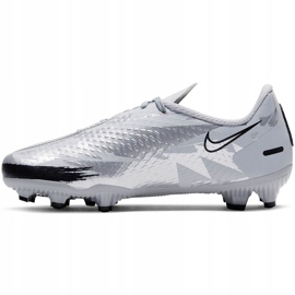 Zapatillas de fútbol Nike Phantom Gt Academy Scorpion FG / MG Junior DB7631 001 blanco 2