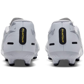 Zapatillas de fútbol Nike Phantom Gt Academy Scorpion FG / MG Junior DB7631 001 blanco 4