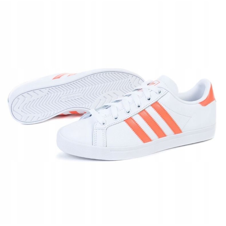 Zapatillas adidas Coast Star W EE6202 blanco naranja 1