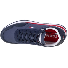 Zapatos Tommy Hilfiger Jeans Lifestyle Mix Runner M EM0EM00578-C87 azul marino 2