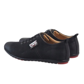 Zapatos de hombre negros WF932-1 3