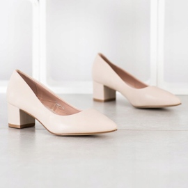 Goodin Bombas en un pilar bajo beige 3