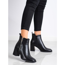 SHELOVET Botas clásicas con cremallera negro 4