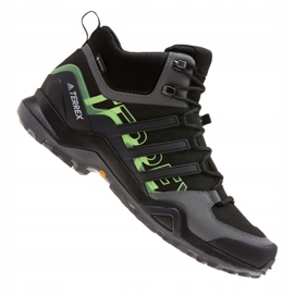 Zapatillas adidas Terrex Swift R2 Mid Gtx hombre negras EH2281 negro gris verde 5
