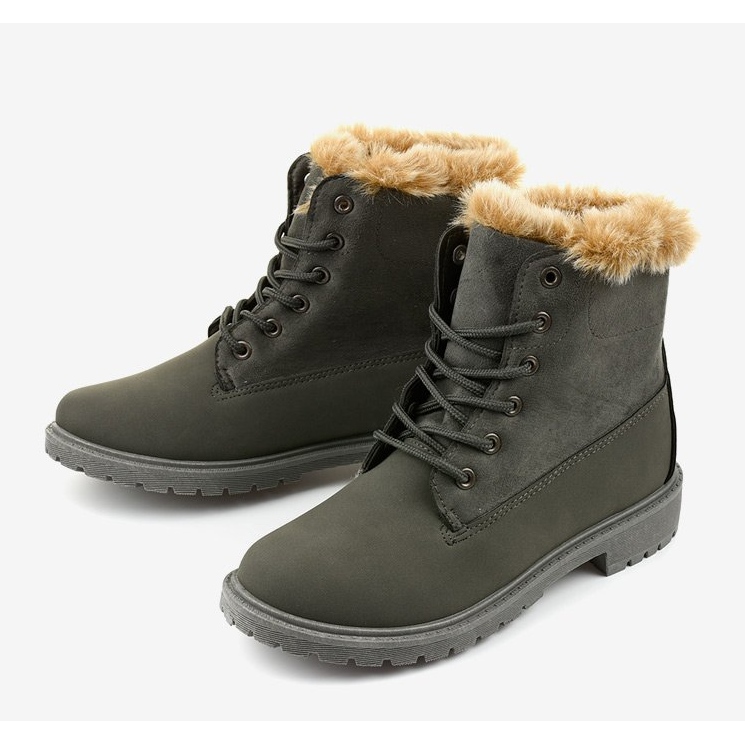 Botas grises Botas aislantes Olaksalim 2