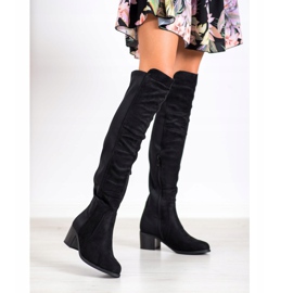 Balada Botas en poste bajo negro 1 Balada Botas en poste bajo negro 1